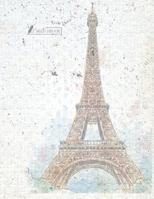 Sketch book: Paris cover (8.5 x 11) inches 110 pages, Blank Unlined Paper for Sketching, Drawing , Whiting , Journaling & Doodling (Paris sketchbook, ... Extra large 1718897308 Book Cover