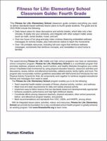 Fitness for Life: Elementary School Classroom Guide: Fourth Grade 0736086048 Book Cover