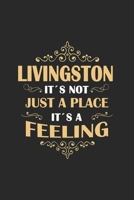 Livingston Its not just a place its a feeling: Scotland | notebook | 120 pages | dot grid 1650974841 Book Cover