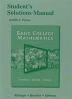 Student Solutions Manual for Basic College Mathematics 0321626915 Book Cover