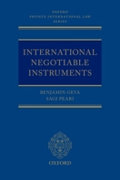 International Negotiable Instruments 0198828683 Book Cover