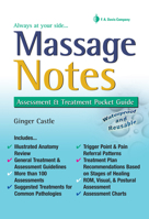 Massage Notes: A Pocket Guide to Assessment & Treatment 0803600151 Book Cover