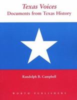 Texas History Documents for America's History 1572594624 Book Cover