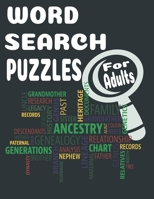 Challenging Word Search Puzzles For Adults: 100 Different Topics, Large Print. B0884H1KT1 Book Cover