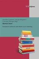 Mertens Lesen: Exemplarische Lekturen Fur Volker Mertens Zum 75. Geburtstag 3847100351 Book Cover