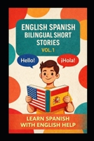 250 English Spanish Bilingual Super Short Stories: Volume 1 For Beginners and Intermediate Adult learners (Slow Spanish) B0FKNDJ2VL Book Cover