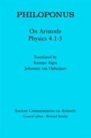 Philoponus: On Aristotle Physics 4.1-5 1780932111 Book Cover