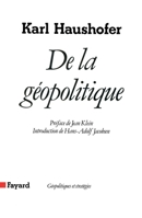 De la géopolitique 2213017328 Book Cover