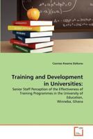 Training and Development in Universities 3639365232 Book Cover