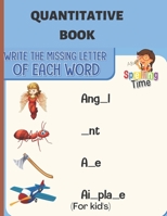 QUANTITATIVE BOOK :A fun alphabet and tracing game for kids B0BFWDRL9S Book Cover