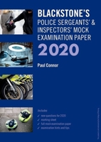 Sergeants' and Inspectors' Mock Exam 2020 0198849176 Book Cover