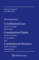 Constitutional Law: Cases in Context, 2018 Supplement 1454894644 Book Cover
