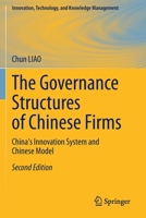 The Governance Structures of Chinese Firms: China's Innovation System and Chinese Model 3030522202 Book Cover