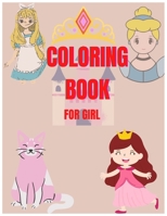 Coloring book for girl B0BRC9464L Book Cover