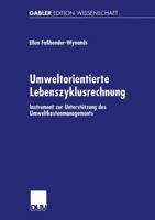 Umweltorientierte Lebenszyklusrechnung 3824475170 Book Cover