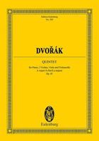 Music Minus One Piano: Dvorak Quintet in A major, op. 81 (Book & Audio CD) 1596154055 Book Cover