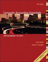 Computer Accounting Essentials Using QuickBooks 0073131121 Book Cover