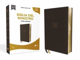 Reina-Valera 1960 Biblia del Ministro, Leathersoft, Letra Gigante, Negra (Spanish Edition) 0829773622 Book Cover