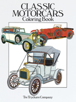 Classic Motorcars Coloring Book (Colouring Books) 0486251381 Book Cover