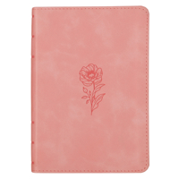 KJV Bible Compact LP Faux Leather, Pink 1639529837 Book Cover