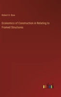 Economics of Construction in Relating to Framed Structures 3368172638 Book Cover