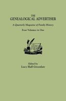 The Genealogical Advertiser 1022023853 Book Cover