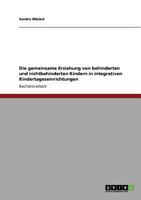 Die gemeinsame Erziehung von behinderten und nichtbehinderten Kindern in integrativen Kindertageseinrichtungen 3640709640 Book Cover