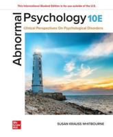 ISE Abnormal Psychology: Clinical Perspectives on Psychological Disorders 1265239428 Book Cover