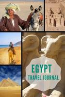 Egypt Travel Journal: 6x9 Unguided Blank Travel Journals for Adventurous People 1076937551 Book Cover