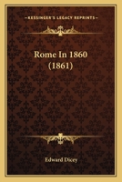 Rome in 1860 1511761350 Book Cover
