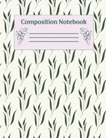 Composition Notebook: Wide Ruled Notebooks Paper - Composition Notebook (Diary, Journal) 8.5x11in 100 Pages Wide Ruled Notebooks Paper 1699133484 Book Cover