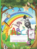 ABC Letter Tracing for Preschoolers and Toddlers. Learning Through Play.: Coloring and Fun Workbook Gift to Practice Alphabet for Kids 3+ B08MSNHT5W Book Cover
