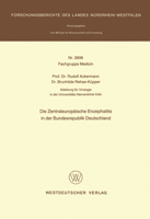 Die Zentraleuropäische Enzephalitis in der Bundesrepublik Deutschland 3531028081 Book Cover