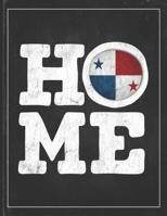 Home: Panama Flag Planner for Panamanian Coworker Friend from Panama City Undated Planner Daily Weekly Monthly Calendar Organizer Journal 1671219996 Book Cover