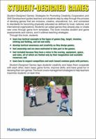Student-Designed Games: Strategies for Promoting Creativity, Cooperation, and Skill Development 0736085904 Book Cover