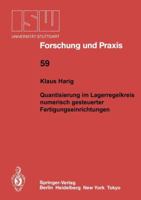 Quantisierung Im Lageregelkreis Numerisch Gesteuerter Fertigungseinrichtungen 354016653X Book Cover