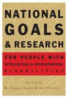 National Goals And Research for People With Intellectual And Developmental Disabilities 094089890X Book Cover