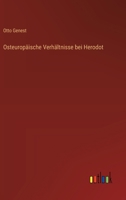 Osteuropaische Verhaltnisse Bei Herodot: Progr 1141095165 Book Cover