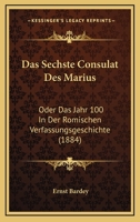 Das Sechste Consulat Des Marius 1160375585 Book Cover