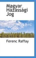 Magyar H�zass�gi Jog 0526711272 Book Cover