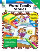 Word Family Stories, Grades 1 - 2: 31 Delightful Mini-Books with Humorous, Decodable Story Texts 1933052333 Book Cover