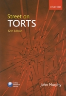 Street on Torts 0199291667 Book Cover