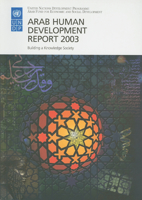 Arab Human Development Report 2003: Building a Knowledge Society 9211261570 Book Cover
