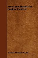 Trees & Shrubs for English Gardens 9362095742 Book Cover