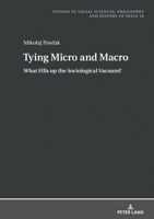 Tying Micro and Macro: What Fills Up the Sociological Vacuum? 3631665938 Book Cover