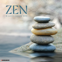 Zen 2025 12 X 12 Wall Calendar 1549245597 Book Cover