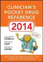 Clinicians Pocket Drug Reference 2014 0071824960 Book Cover