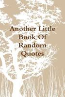 Little Book Of Random Quotations II 1365580911 Book Cover