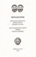 Lingua Latina: Menaechmi Ex Plauti Comoedia: Menaechmi Ex Plauti Comoedia 158510051X Book Cover