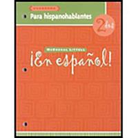 ¡En español!: Cuaderno para hispanohablantes (Workbook) Level 2 0618304282 Book Cover